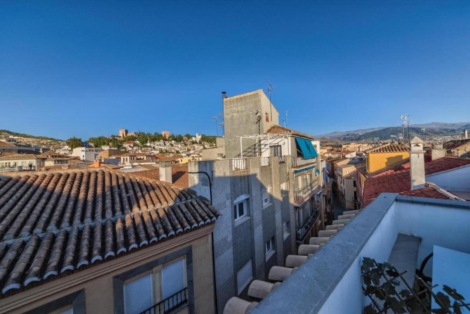 Apartamento En Casco Historico Con Terraza Comunitaria Y Parking Opcional Granada Exterior foto
